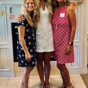 Lily Pulitzer white lace dress